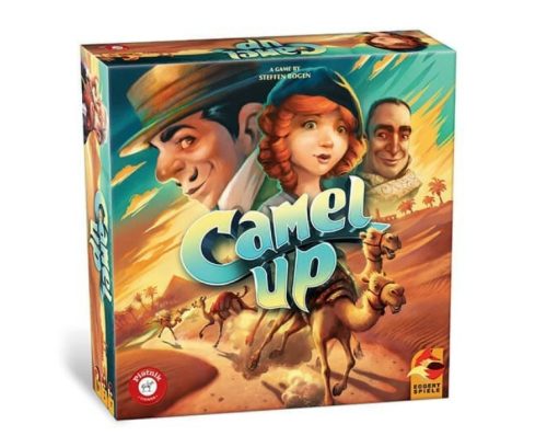 Camel Up 2.0 Társasjáték  (Angol nyelvű, magyar szabállyal)