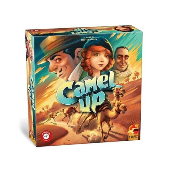 Camel Up 2.0 Társasjáték  (Angol nyelvű, magyar szabállyal)