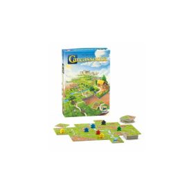   Carcassonne alapjáték (A folyó+Az apát kiegészítőkkel) Társasjáték