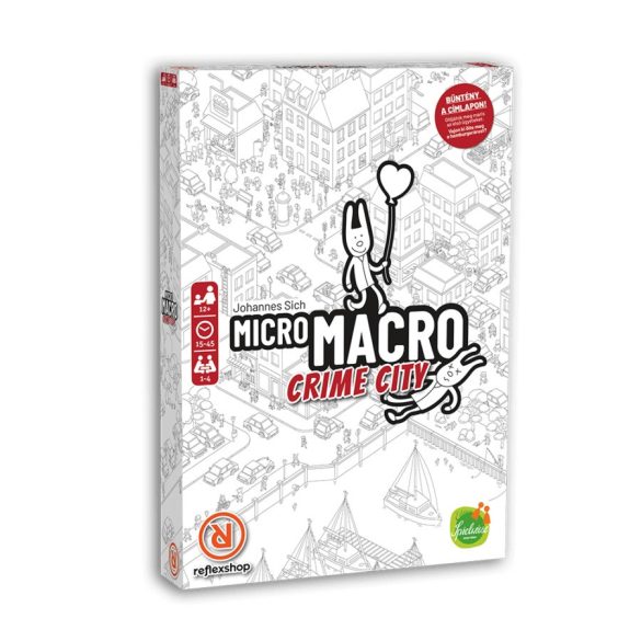 MicroMacro Crime City / 2021 Az év legjobb társasjátéka díj nyertese/ Társasjáték