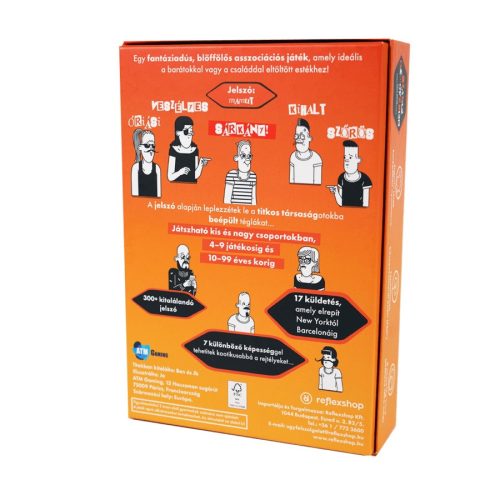 Szavadkőművesek Társasjáték