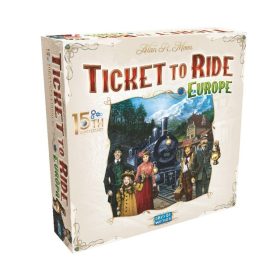   Ticket to Ride Európa 15. jubileumi kiadás Társasjáték (Angol nyelvű, magyar szabállyal)