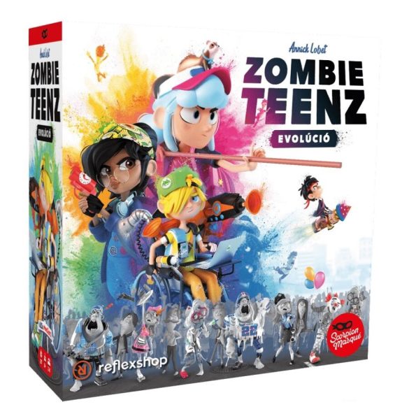 Zombie Teenz: Evolúció Társasjáték
