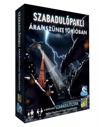 Szabadulópakli: Áramszünet Tokióban Társasjáték