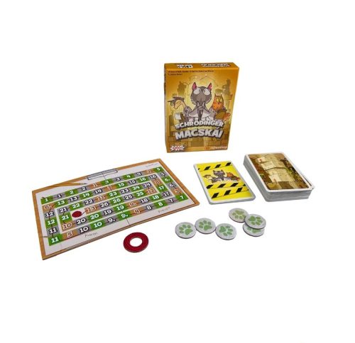 Schrödinger macskái társasjáték