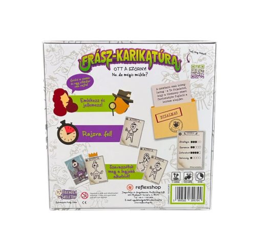 Frász-karikatúra társasjáték